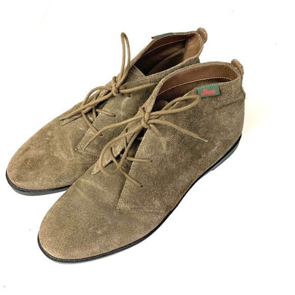 Bass Shoes Bass Elyse Womens Size Boots Shoes Tan Suede Leather
